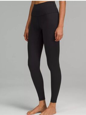 Lululemon black wonder under leggings full length